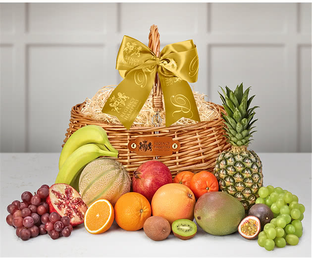 Tropical Fresh Fruit Gift Basket - Large